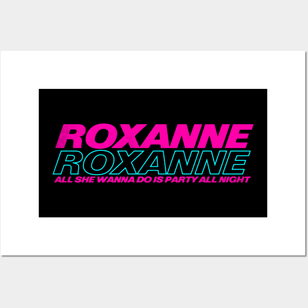 Roxanne Roxanne Wall Art by zerobriant